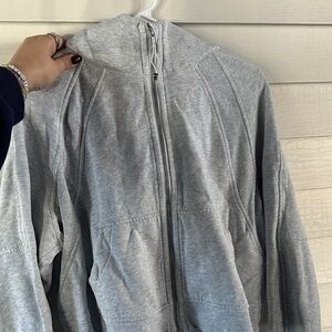 Lululemon Grey Scuba Full Zip